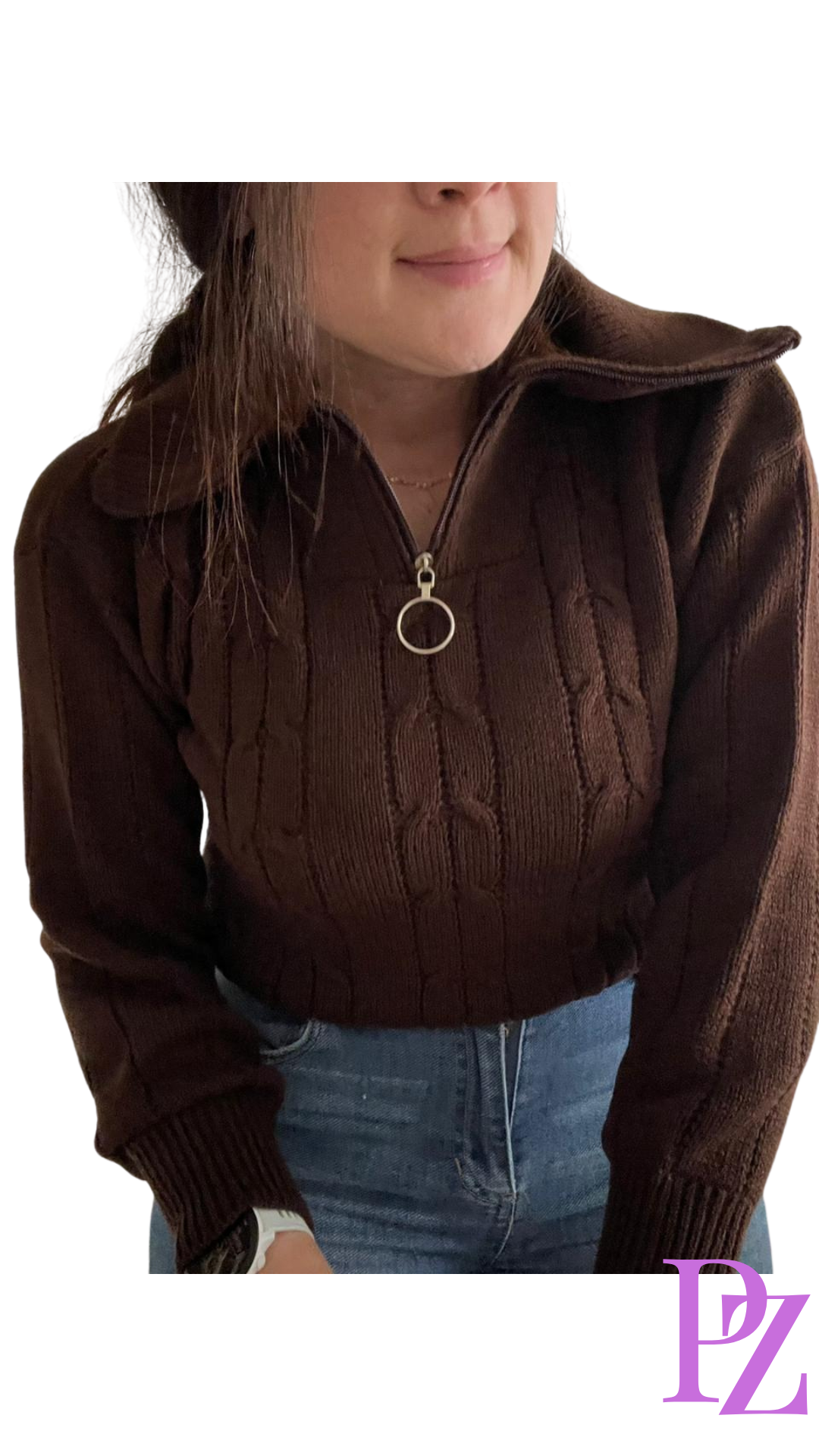 Sweater Cremallera