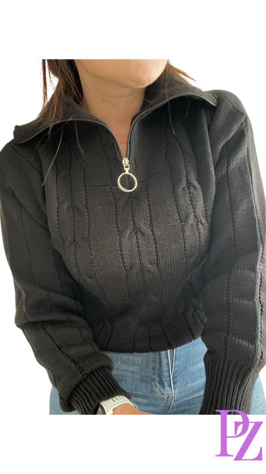 Sweater Cremallera