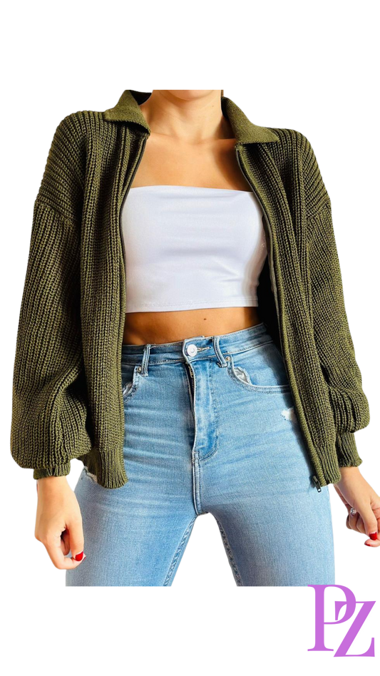 Chaqueta Tejida